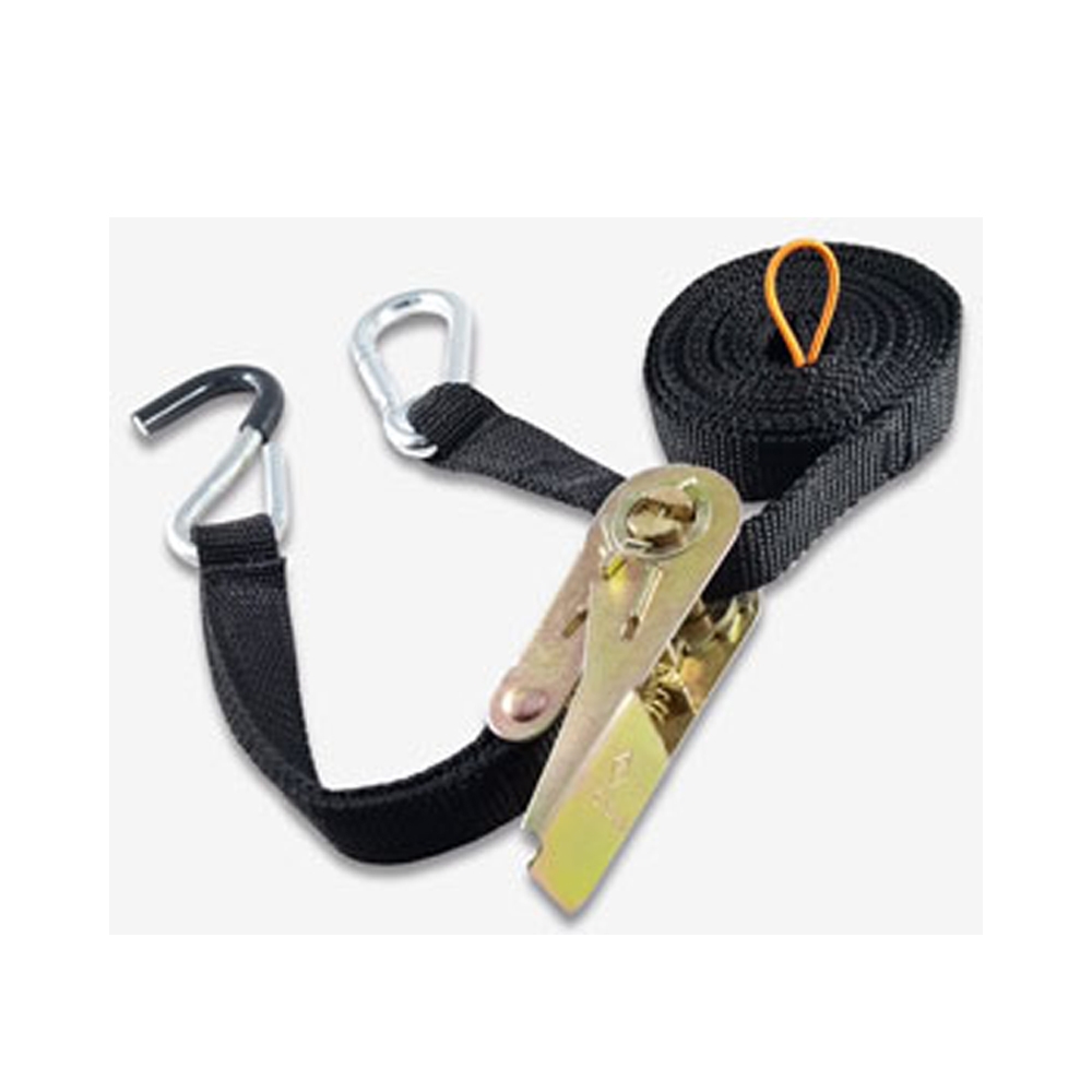 Esticador Líder Catraca + Mosquetão 2,30m - Preto