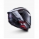 Capacete Alpinestars Sr7 A-Core Preto Branco Vermelho - 60