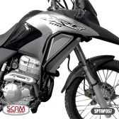 Protetor de Motor e Carenagem com Pedaleira Scam XRE 300 2010+