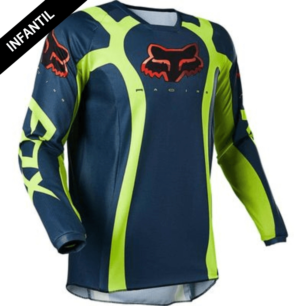 Camisa Infantil Fox 180 Venz Azul