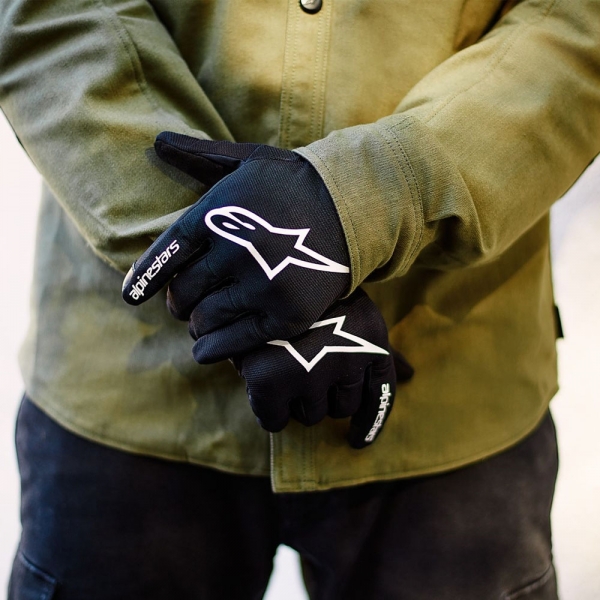 Luva Alpinestars Reef Masculino Preto