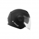 Capacete LS2 OF570 Verso - Monocolor Preto Fosco