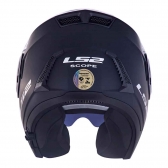 Capacete Escamoteável LS2 FF902 Scope - Monocolor Preto Fosco
