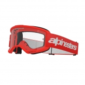 Óculos Alpinestars Vision 3 Wordmark Lente Clear - Vermelho