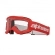 Óculos Alpinestars Vision 3 Wordmark Lente Clear - Vermelho