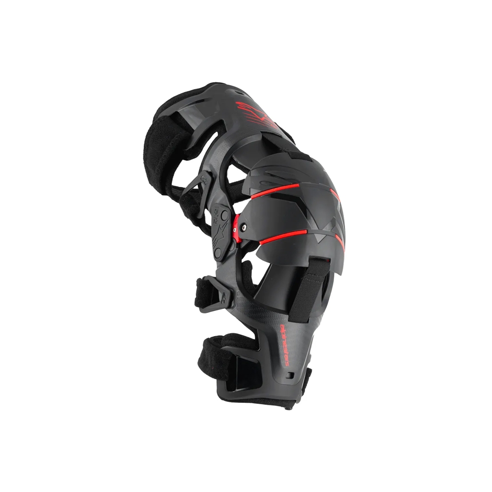 Joelheira Alpinestars RK 1 Plasma Brace Preto Vermelho