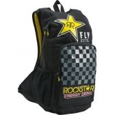 Mochila Fly Jump Rockstar Preto Amarelo