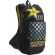 Mochila Fly Jump Rockstar Preto Amarelo