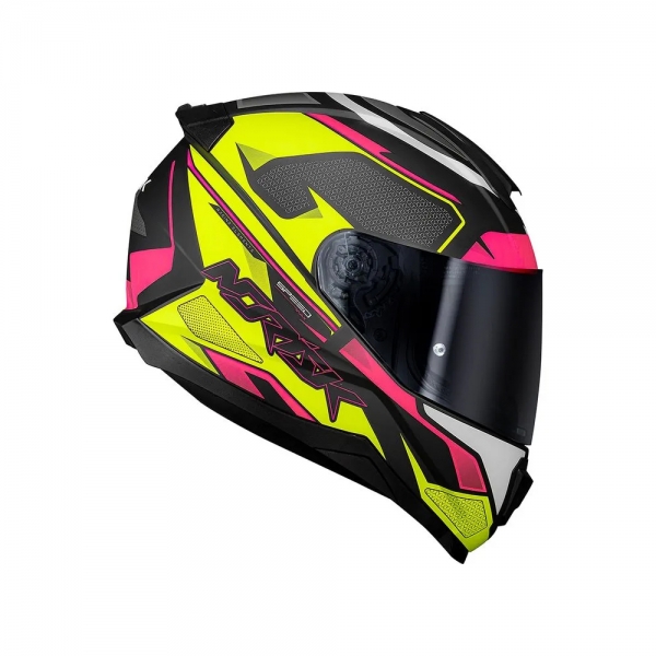 Capacete Norisk Razor - Speedmax Amarelo Rosa