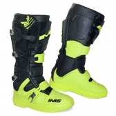 Bota IMS Extreme Articulada - Preto/Fluor