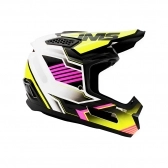 Capacete IMS One Vision Pro - Fluor Branco Rosa