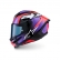 Capacete Alpinestars Sr7 Lumen Preto Roxo Vermelho