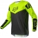 Camisa Fox 180 MX Infantil Revn Amarelo Fluor