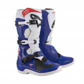 Bota Alpinestars Tech 3 - Azul Branco Vermelho