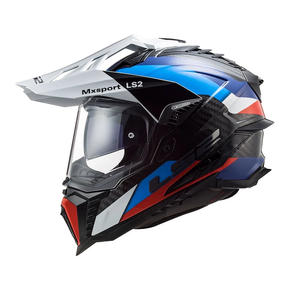 Capacete LS2 MX701 Explorer - Frontier Azul