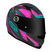 Capacete LS2 FF358 - Draze Cinza Rosa