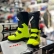 Bota IMS Track Infantil Trilha Motocross - Amarelo Fluor Preto