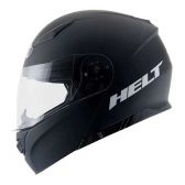 Capacete Helt Hippo Glass Preto Fosco Escamoteável Viseira Solar