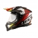 Capacete Helt Cross Vision Glass - Drakar Vermelho
