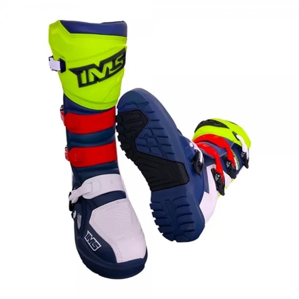 Bota IMS Robust Injetada - Azul Fluor Branco