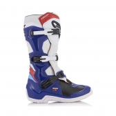 Bota Alpinestars Tech 3 - Azul Branco Vermelho