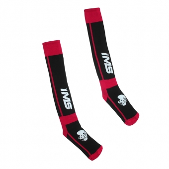 Meião IMS Infantil Preto Vermelho