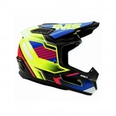 Capacete IMS One Vision Pro - Azul Fluor Vermelho