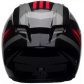 Capacete Bell Qualifier Blaze - BLAZE GLOSS PRETO / VERMELHO TITANIUM