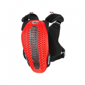 Colete Alpinestars A5 Plasma Chest Protector Preto Vermelho