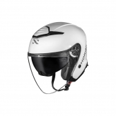 Capacete Norisk City Aberto - Monocolor Branco Brilhante