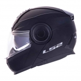 Capacete Escamoteável LS2 FF902 Scope - Monocolor Preto Fosco