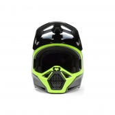 Capacete Fox MX V1 Flow - Preto Fluor