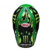 Capacete Bell MX-9 Mips Show Time Preto Fosco Verde