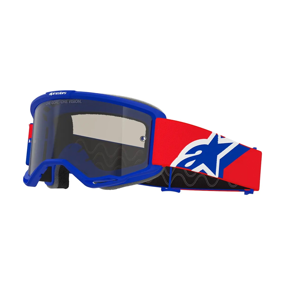 Óculos Alpinestars Vision Sand - Azul Vermelho
