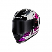 Capacete LS2 FF358 Pro Estellar - Rosa Roxo