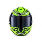 Capacete Alpinestars Sr7 Zeal Amarelo Preto Fluo