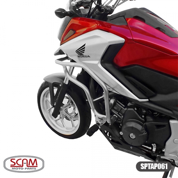 Protetor Motor e Carenagem Scam C/ Pedaleira Honda NC700X 750X 2013/2021