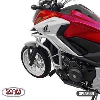 Protetor Motor e Carenagem Scam C/ Pedaleira Honda NC700X 750X 2013/2021
