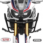 Protetor de Motor e Carenagem com Pedaleira Scam Africa Twin