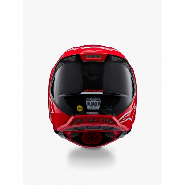 Capacete Alpinestars SM10 Flood Vermelho Fluo
