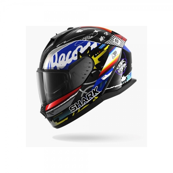 Capacete Shark D-Skwal 3 - Streetrush Preto Azul
