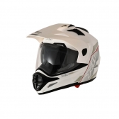Capacete X11 Crossover Adventure - Branco