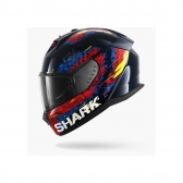 Capacete Shark D-Skwal 3 - Speed Vib Azul Vermelho