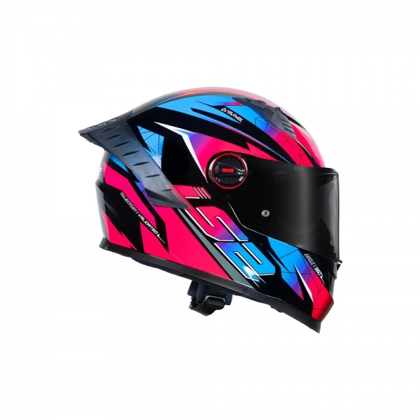 Capacete LS2 FF358 Pro Airline Azul Roxo