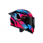 Capacete LS2 FF358 Pro Airline Azul Roxo