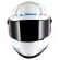 Capacete LS2 FF358 Tyrell Violeta Branco Rosa