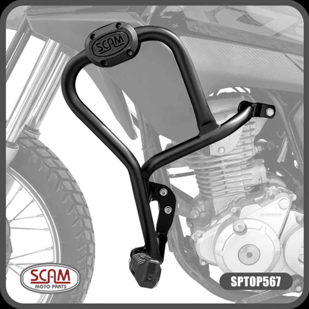 Protetor Motor e Carenagem C/ Pedaleira Honda Bros 160 2015+