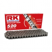 Corrente RK 520 120L Trava Clip S/ Retentor