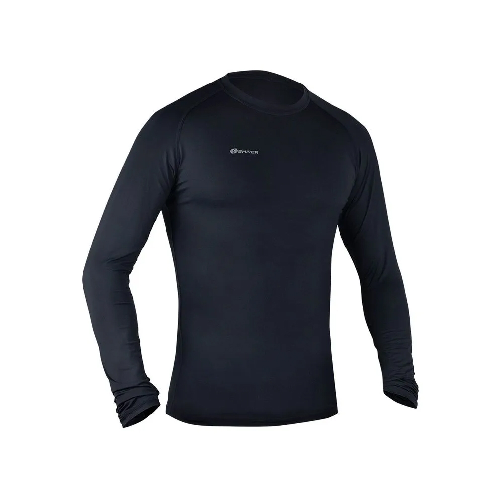 Camisa Segunda Pele Shiver Térmica Preto