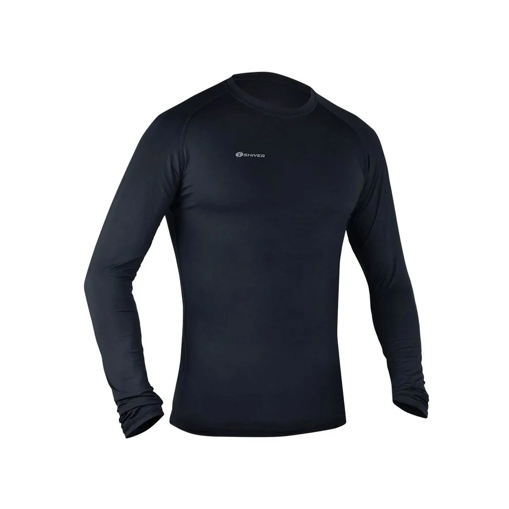 Camisa Segunda Pele Shiver Térmica Preto